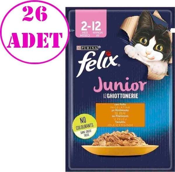 Tavuklu Yaş Yavru Kedi Maması 85 gr 26 Ad - Image 1