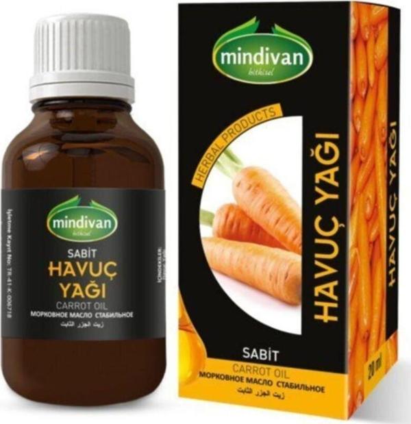 Mindivan Havuç Yağı Sabit 20 Cc(2 Adet) - Image 1