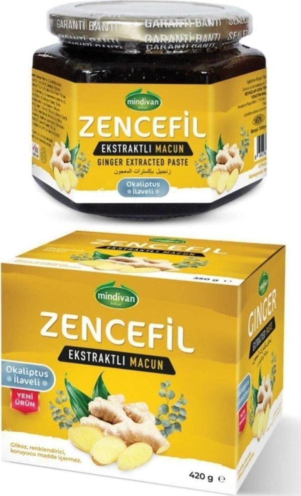 Mindivan Zencefil Ekstraktlı Macun 420 G - Image 1
