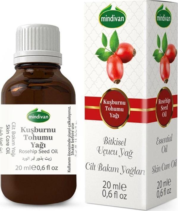 Mindivan Siftaholsun Kuşburnu Çekirdeği Yağı 20 Ml - Image 1