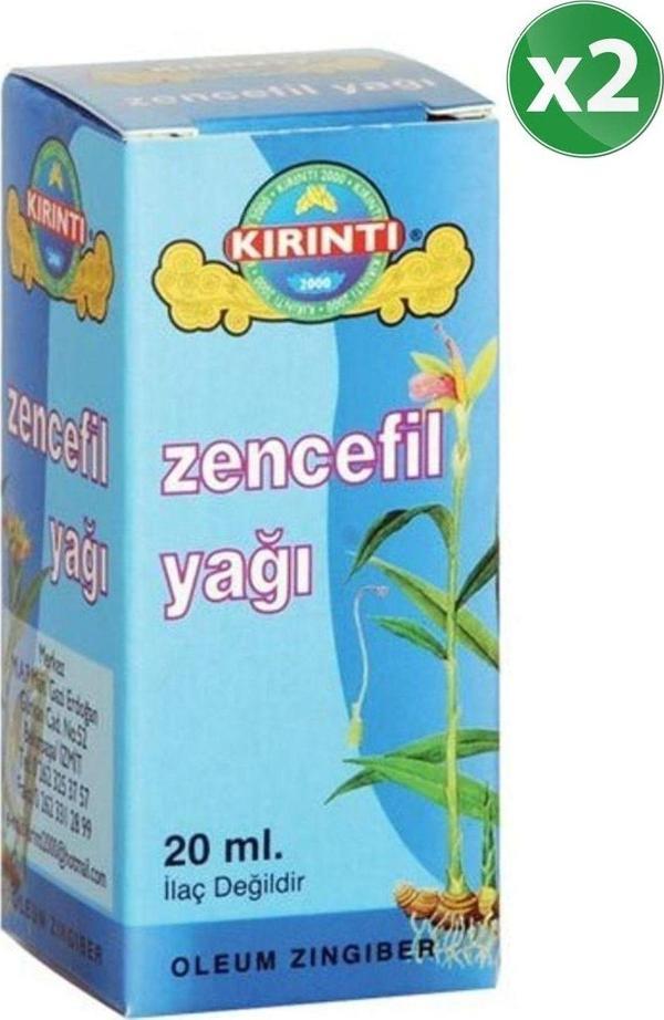 Kırıntı 2000 Zencefil Yağı 20 Cc  2 Adet - Image 1