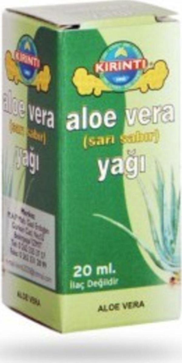Kırıntı Baharat Aloa Vera Yağı (Sarı Sabır ) 20 Ml - Image 1