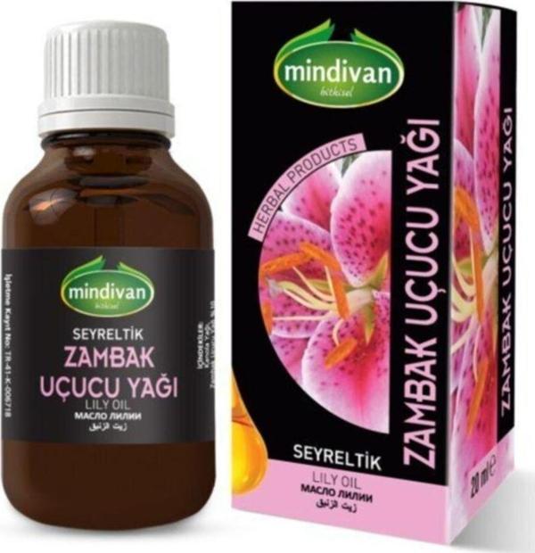 Mindivan Zambak Uçucu Yağı 20 Cc 2 Adet - Image 1