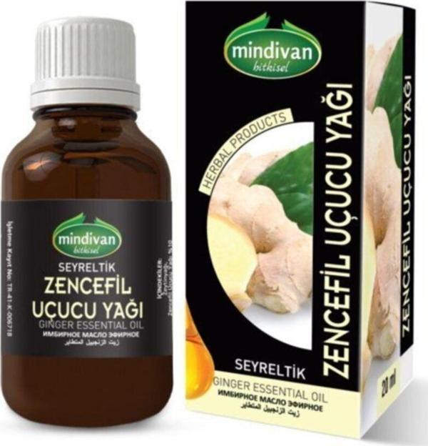 Mindivan Zencefil Uçucu Yağı 20 Cc(2 Adet) - Image 1