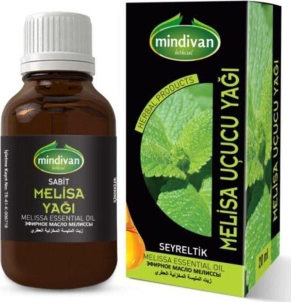 Mindivan Melisa Uçucu Yağı 20 Cc (2 Adet) Pavrika22650332 - Image 1