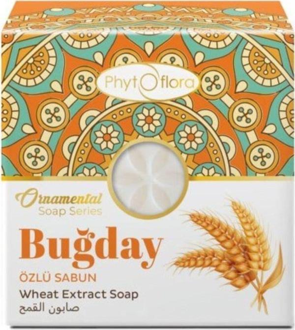 Mindivan Doğal Buğday Özlü Sabun Ornamental 125 G - Image 1