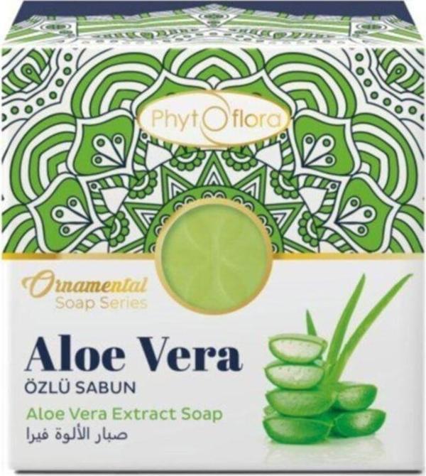 Phytoflora Aloe Vera Özlü Sabun Ornamental 125 Gr 2 Adet - Image 1
