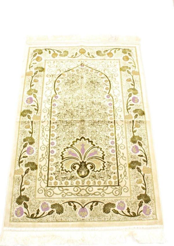 Pavrika Simli Şipingel Seccade Premium Kahverengi 2 Adet 60 x 90 - Image 1
