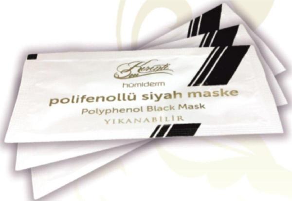 Kırıntı 2000 Yıkanabilir Polifenollü Siyah Maske Şaset 12 Ml X 3 - Image 1