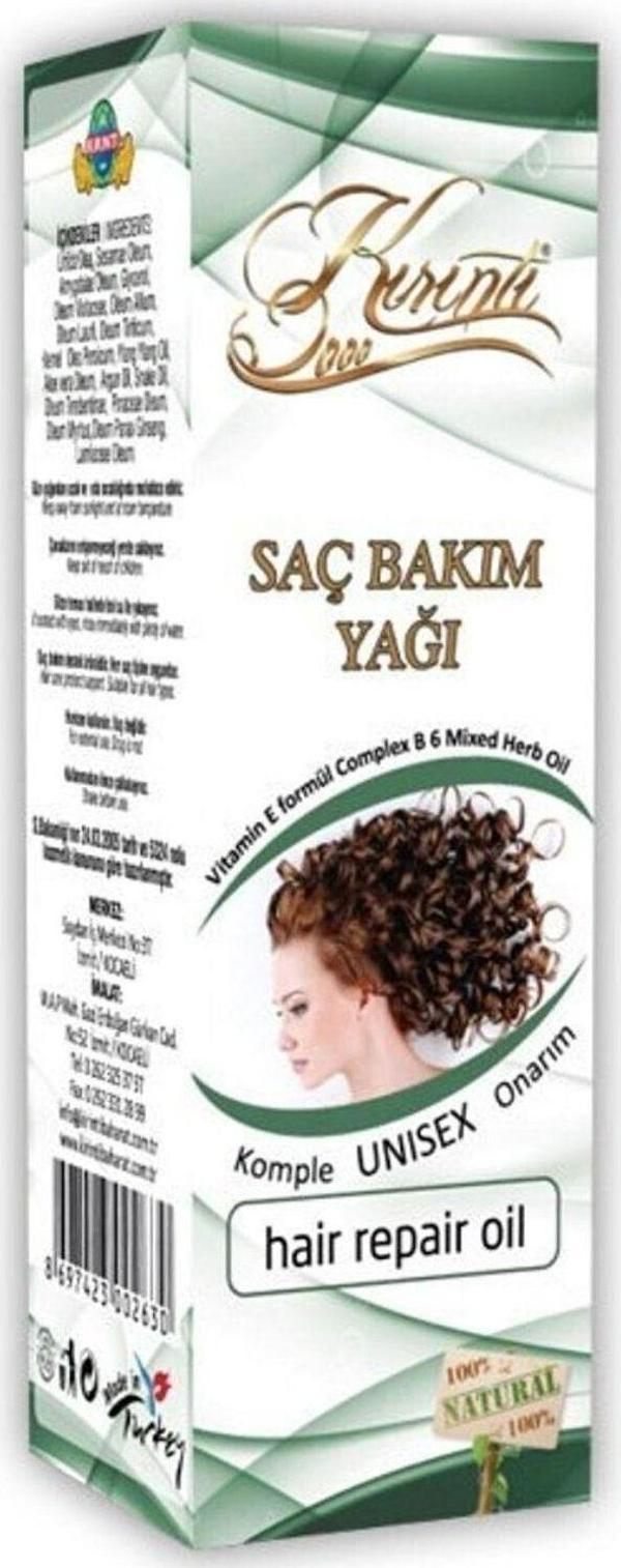 Kırıntı 2000 Saç Bakım Yağı 125 Ml 2 Adet - Image 1