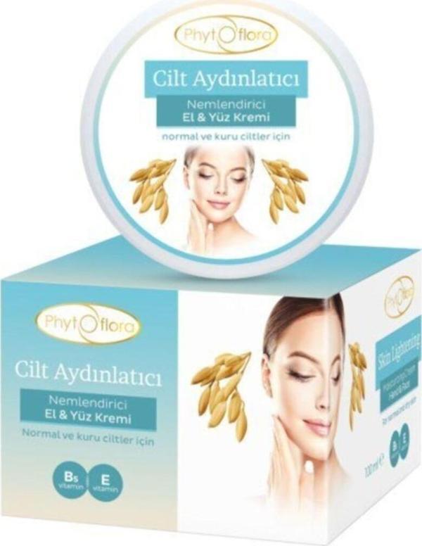 Phytoflora Cilt Aydınlatıcı Nemlendirici El Ve Yüz Kremi 100 Ml - Image 1