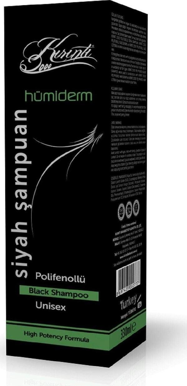 Kırıntı 2000 Polifenollü Hümiderm Siyah Şampuan 330 Ml - Image 1
