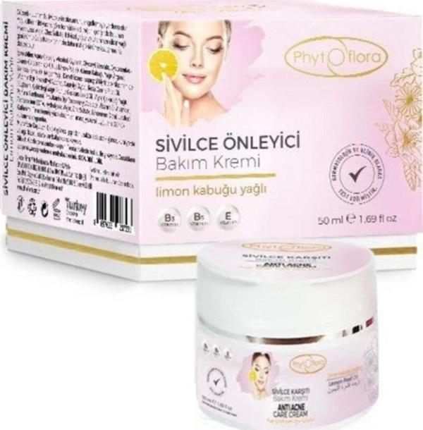 Mindivan Sivilce Karşıtı Bakım Kremi (Limon Yağlı) 50 Ml - Image 1