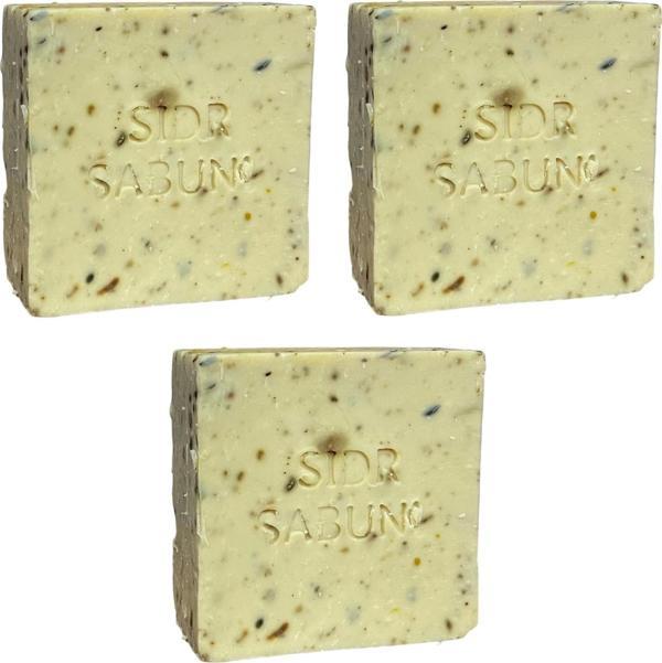 Derya Eren Sidr (Arabistan Kirazı) Yaprağı Sabunu 140-150gr 3 adet - Image 1