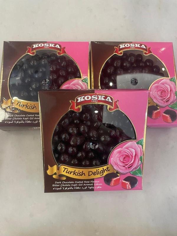 Koska Güllü Lokum Draje 220 Gr Koli (24 Adet ) - Image 1