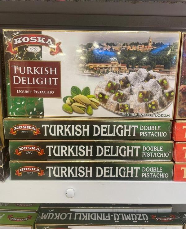 Koska Duble Fıstıklı Lokum 400 Gr 1 Adet - Image 1