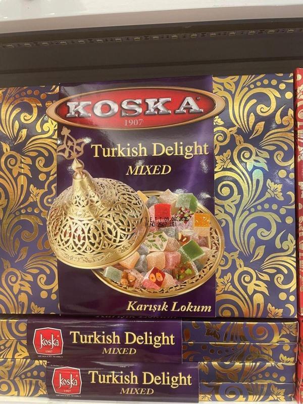 Koska Karışık (Mixed) Kokteyl Lokum 450 Gr Koli 12 Adet - Image 1