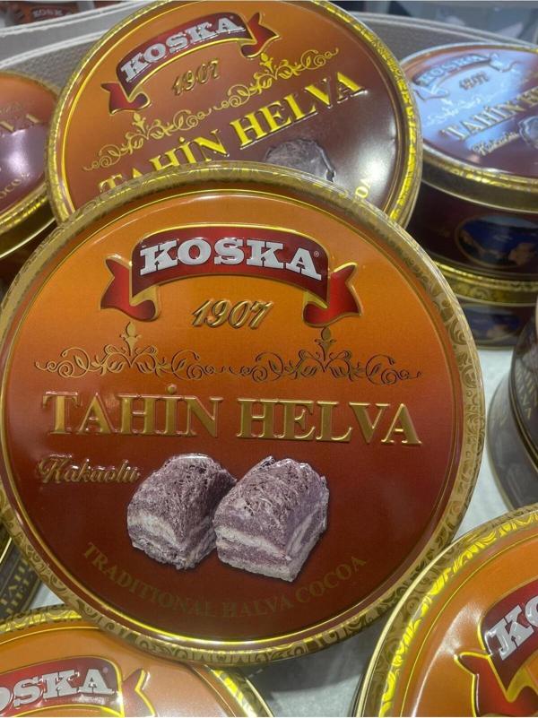 Koska Teneke Kakaolu Helva 400 Gr Koli 12 Adet - Image 1