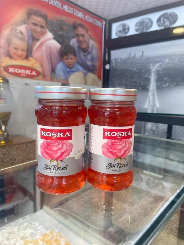 Koska Gül Reçeli 380 Gr Koli 12 Adet - Image 1