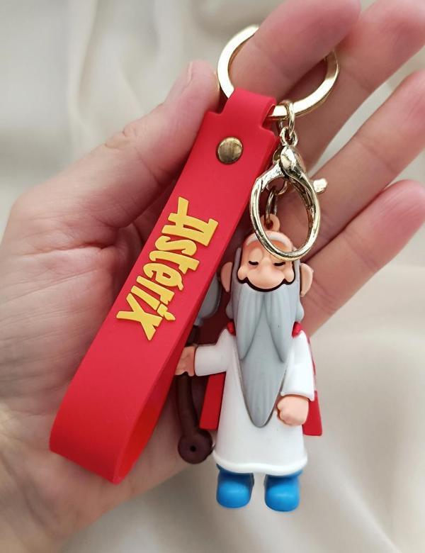 Asterix Silikon Anahtarlık 3D Çanta Süsü Aksesuar  - Image 1