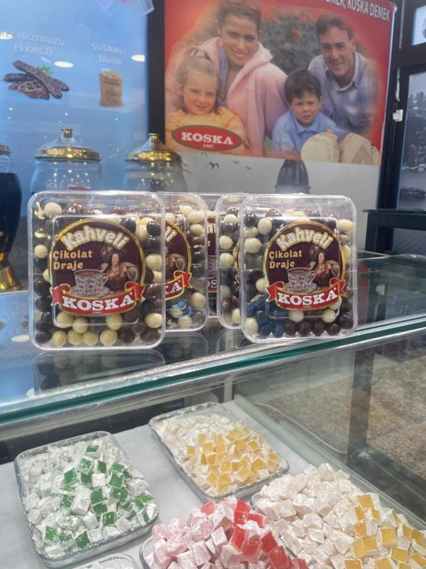 Koska Miniş Kahveli Draje 100 Gr Koli (24 Adet) - Image 1
