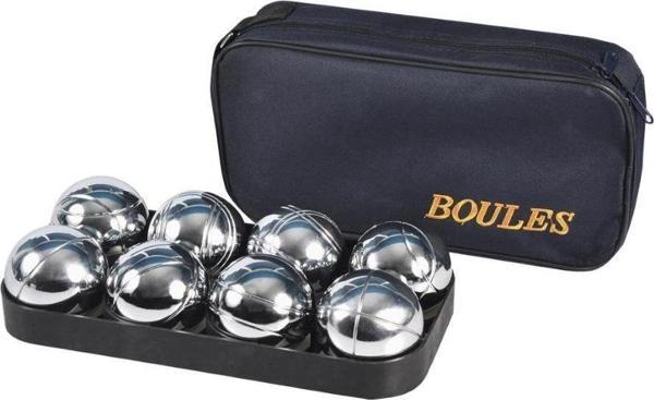 Busso BC-60 Bocce Set Metalik Top & Özel Çantalı 8'li - Image 1