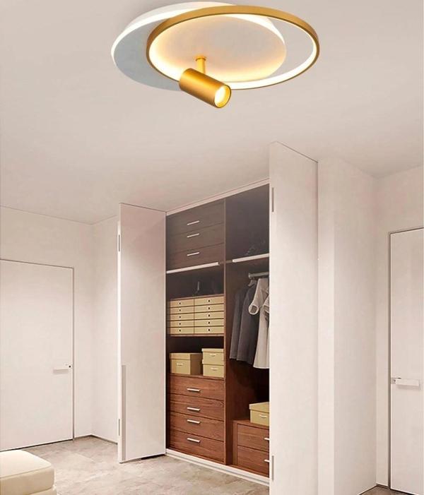 Flush Tekli Spot Yuvarlak Armatür Beyaz - Image 1