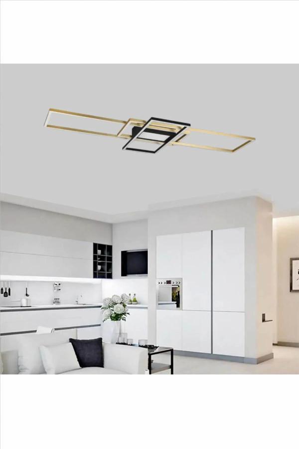 Plafonyer Dikköşeli Led Avize - Image 1