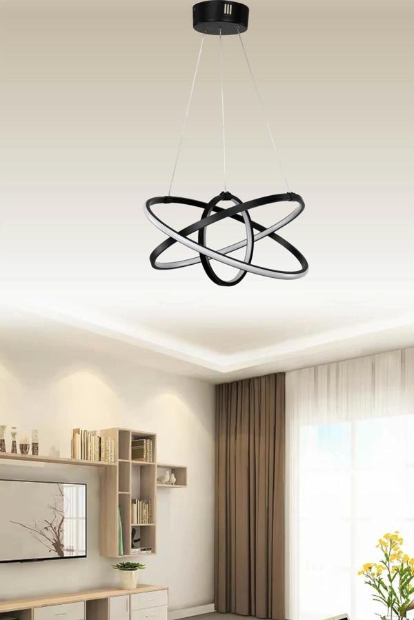 Modern Atom görünümlü Sarkıt Avize - Image 1