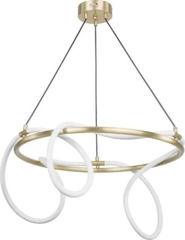Yumuşak Boru Modern Led Avize - 50cm - Image 1