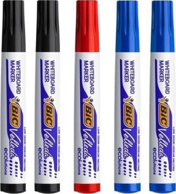 Bic Velleda Tahta Kalemi 5'Li - Image 1