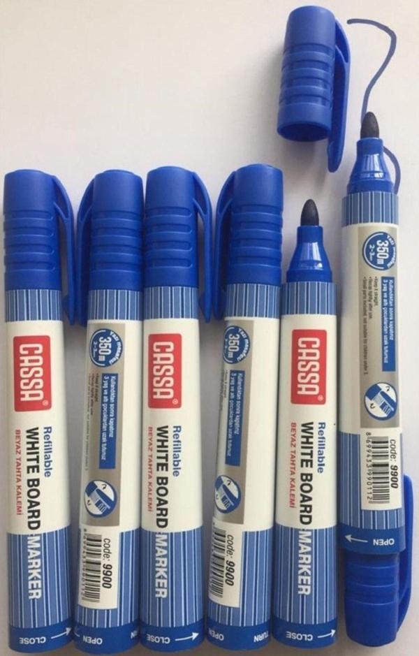 Cassa Doldurulabilir Tahta Kalemi 6'Lı Paket - Image 1