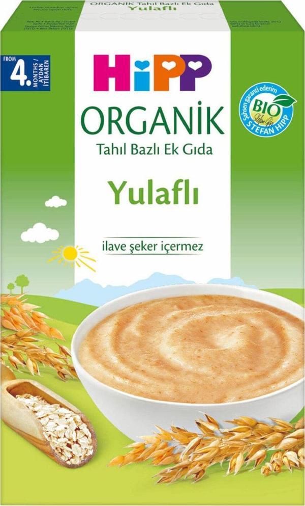 Hipp Organik Yulaflı Kaşık Mama 200 gr 2'li Paket - Image 1