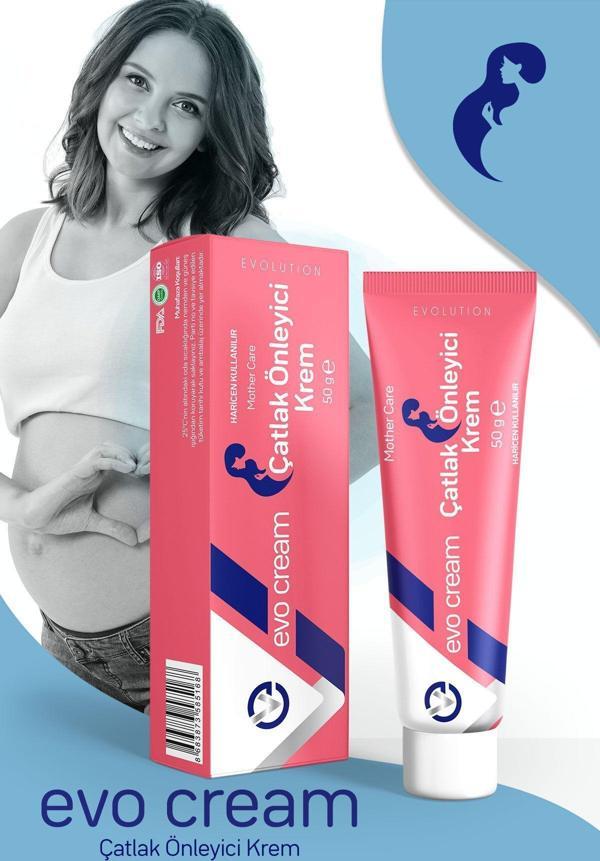 Evo Cream Mother Care Çatlak Önleyici Krem 50G - Image 1