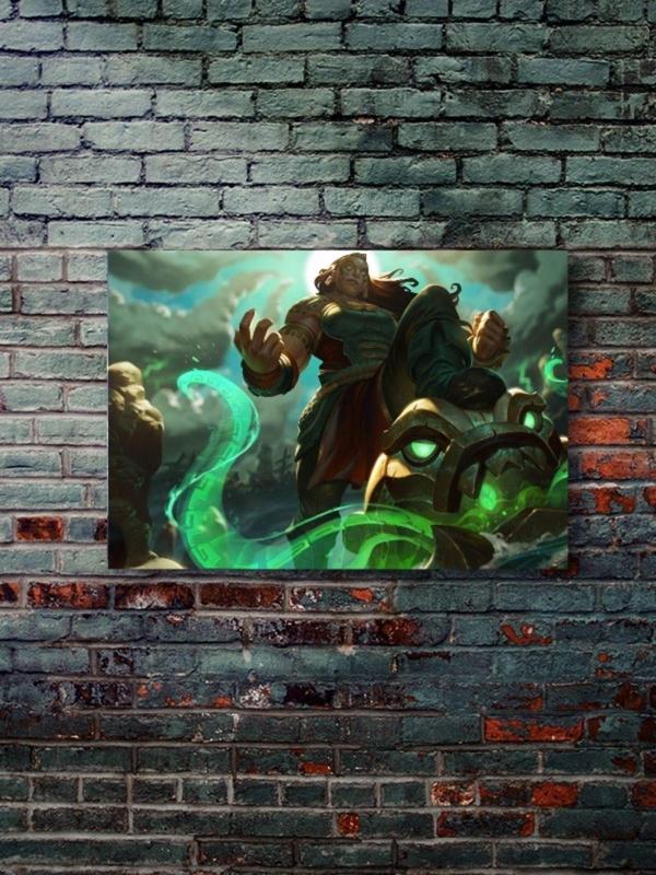 Znc İllaoi - Oyun Posterleri, Özel Tasarım Kağıt Poster - Image 1