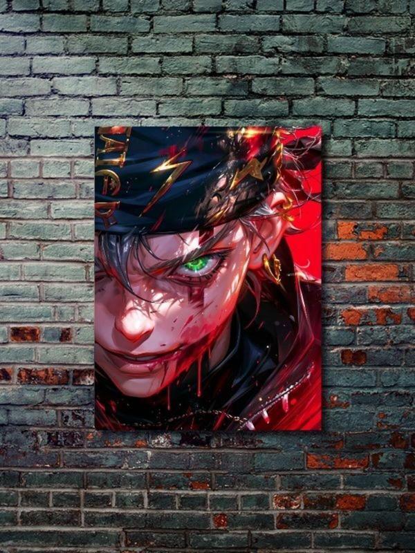 Znc Asta - Black Cover - Anime & Manga Posterleri, Özel Tasarım Kağıt Poster - Image 1