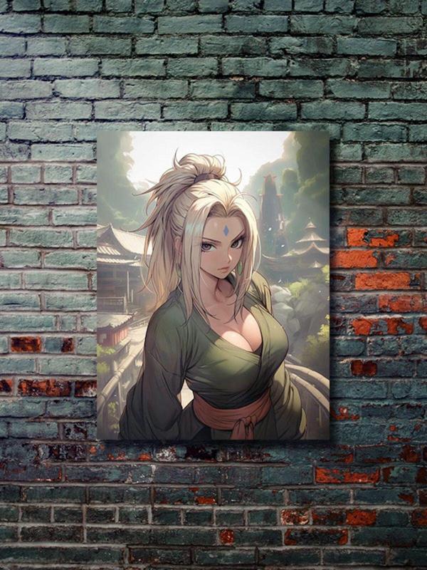 Znc Tsunade - Naruto - Anime & Manga Posterleri, Özel Tasarım Kağıt Poster - Image 1