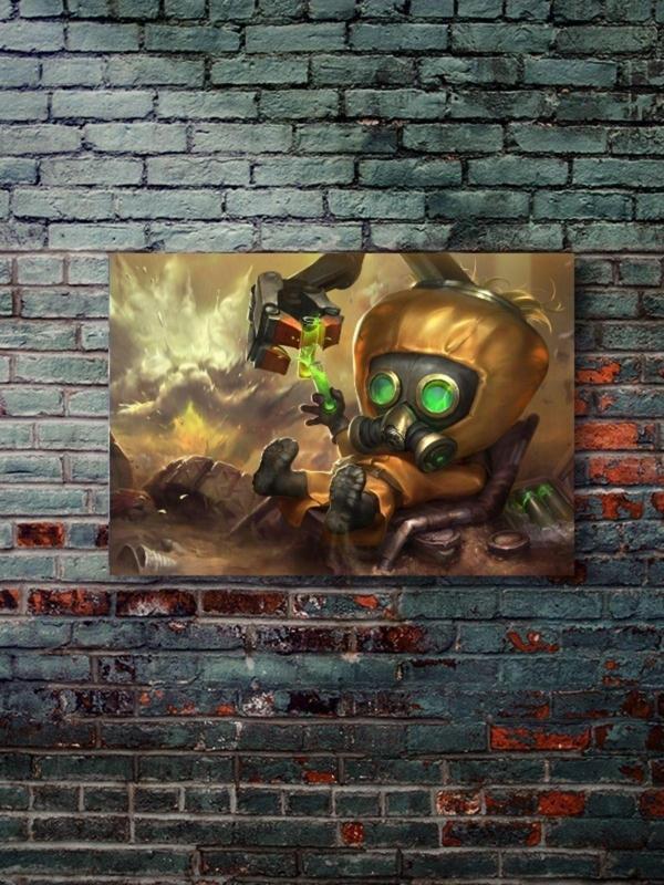 Znc Heimerdinger - Oyun Posterleri, Özel Tasarım Kağıt Poster - Image 1