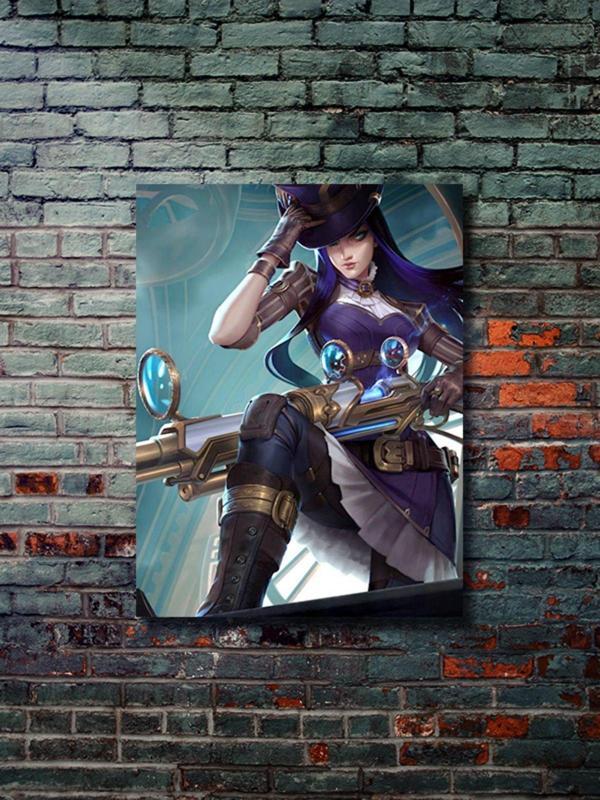 Znc Caitlyn - Oyun Posterleri, Özel Tasarım Kağıt Poster - Image 1