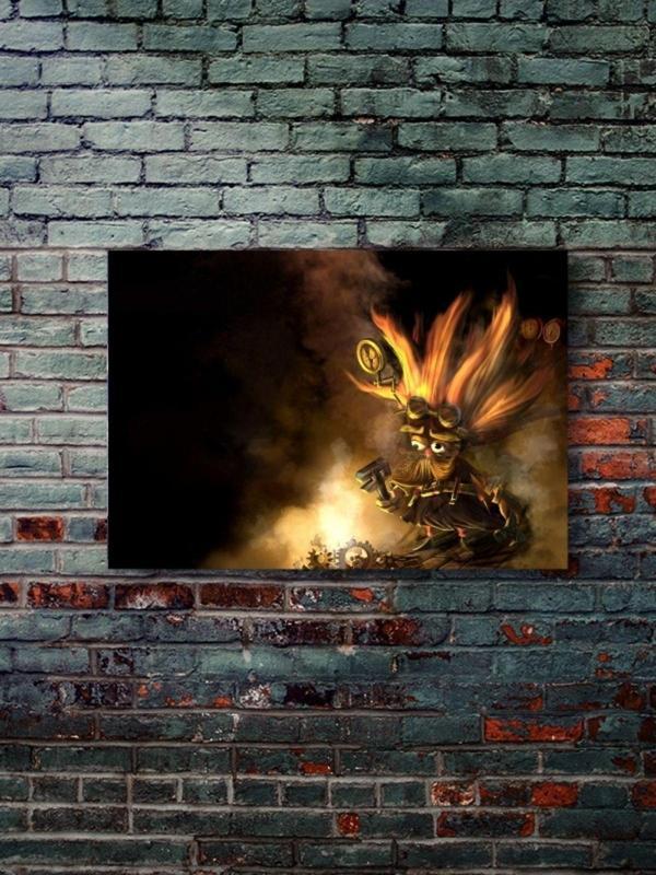 Znc Heimerdinger - Oyun Posterleri, Özel Tasarım Kağıt Poster - Image 1