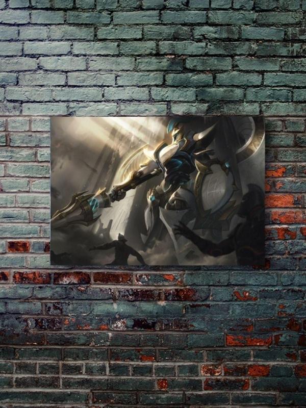 Znc Hecarim - Oyun Posterleri, Özel Tasarım Kağıt Poster - Image 1