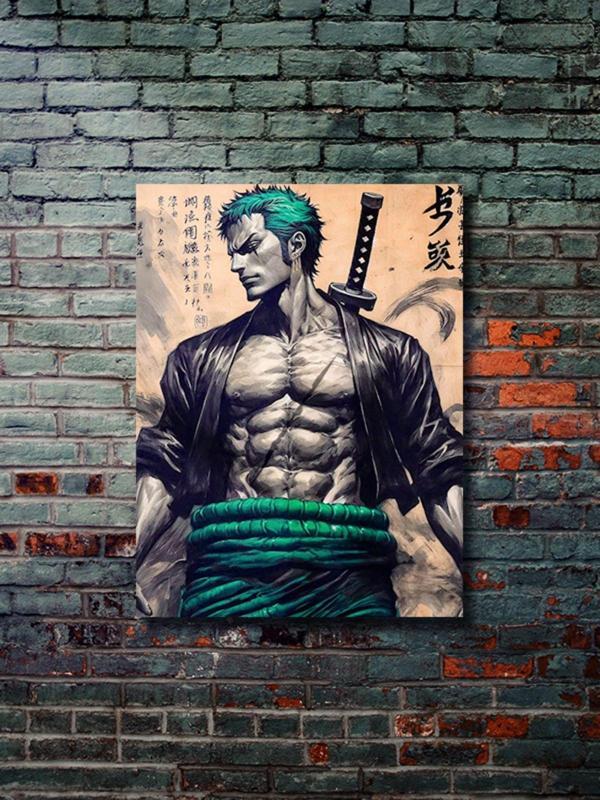 Znc Zoro - One Piece - Anime & Manga Posterleri, Özel Tasarım Kağıt Poster - Image 1
