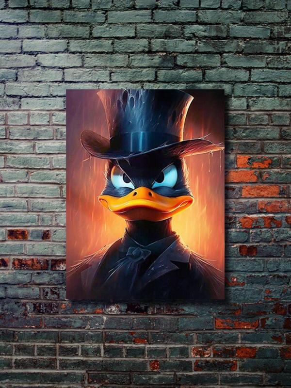 Znc Ördek Teması, Özel Tasarım Kağıt Poster, Duvar Sanatı - Image 1
