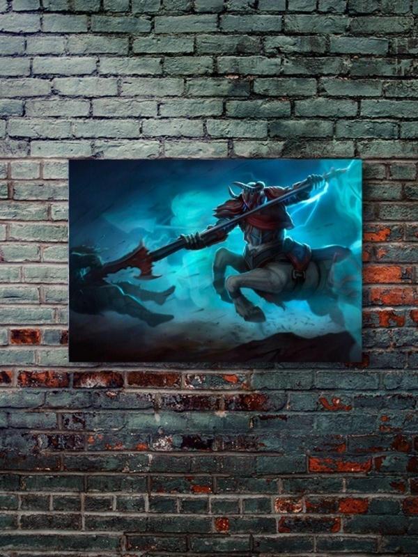 Znc Hecarim - Oyun Posterleri, Özel Tasarım Kağıt Poster - Image 1