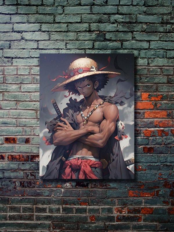 Znc Luffy - One Piece - Anime & Manga Posterleri, Özel Tasarım Kağıt Poster - Image 1