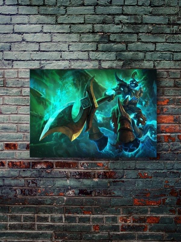Znc Hecarim - Oyun Posterleri, Özel Tasarım Kağıt Poster - Image 1