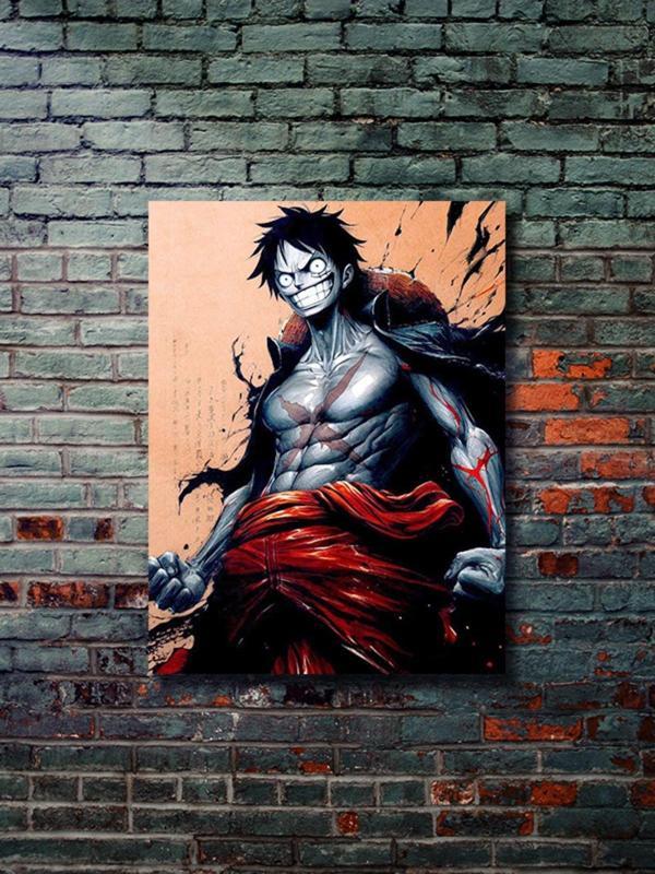 Znc Luffy - One Piece - Anime & Manga Posterleri, Özel Tasarım Kağıt Poster - Image 1