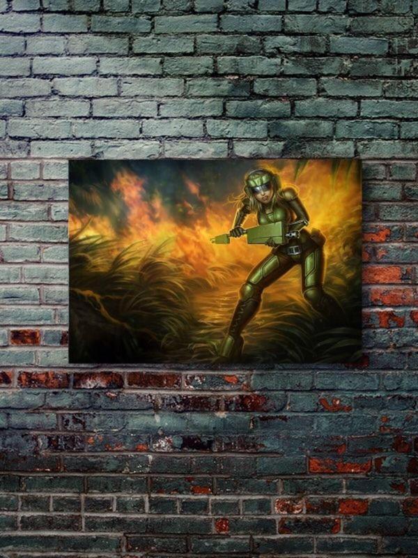 Znc Lux - Oyun Posterleri, Özel Tasarım Kağıt Poster - Image 1