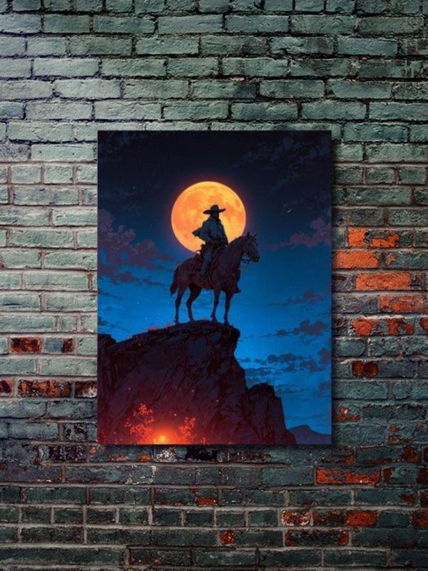Znc Red Dead Redemption - Gaming Posterleri, Özel Tasarım Kağıt Poster, Duvar Sanatı - Image 1