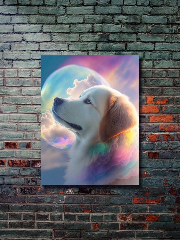 Znc Köpek Teması, Özel Tasarım Kağıt Poster, Duvar Sanatı - Image 1
